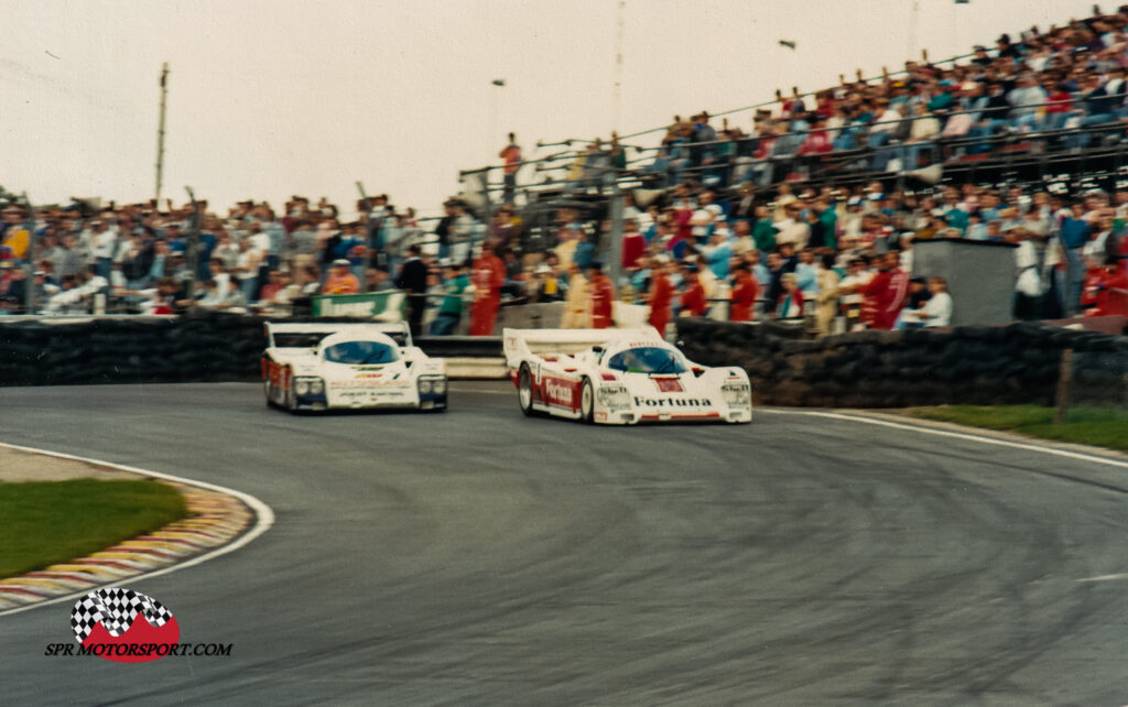 Brun Motorsport, Porsche 962C (1) / Joest Racing, Porsche 962C (7).