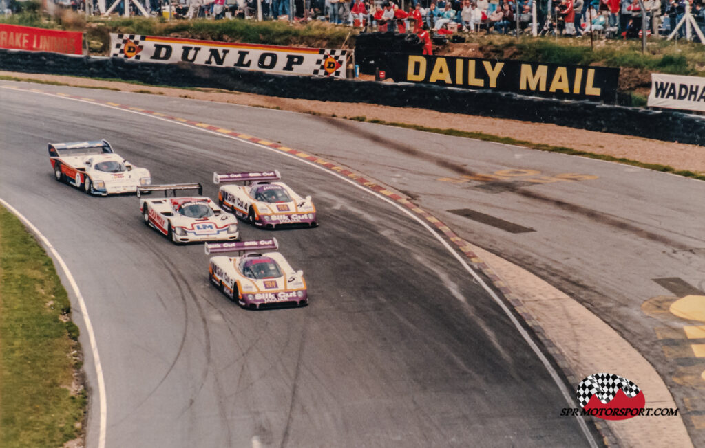 TWR, Silk Cut Jaguar XJR-8 (4,5) / Liqui Moly Equipe/BLR, Porsche 962C GTi (15) / Joest Racing, Porsche 962C (7).