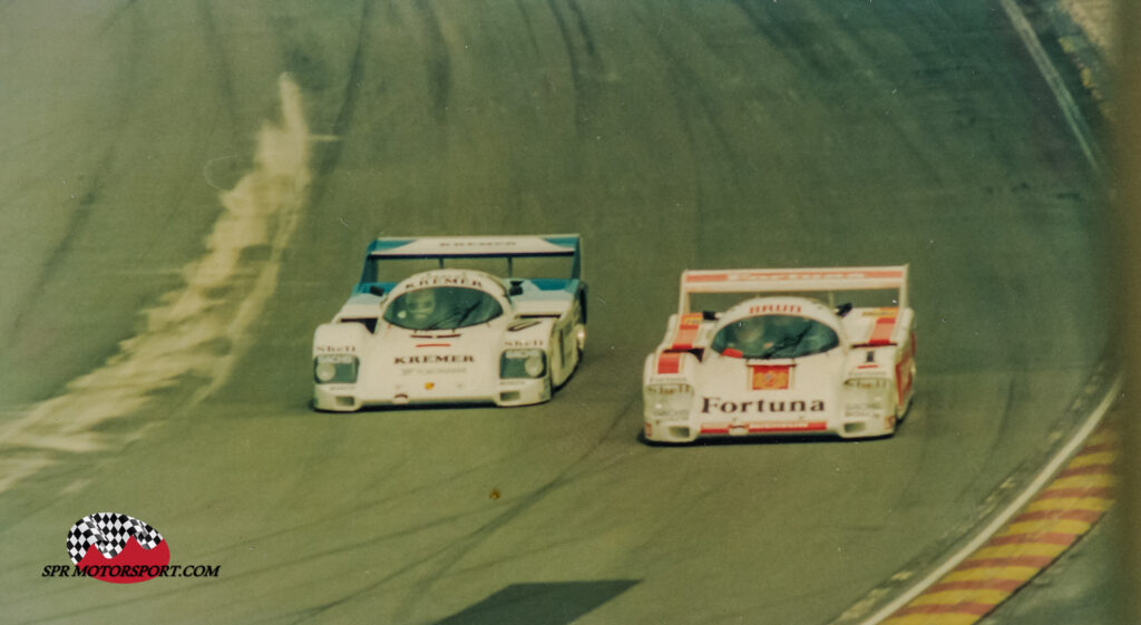 Brun Motorsport, Porsche 962C (1) / Porsche Kremer Racing, Porsche 962C (10).