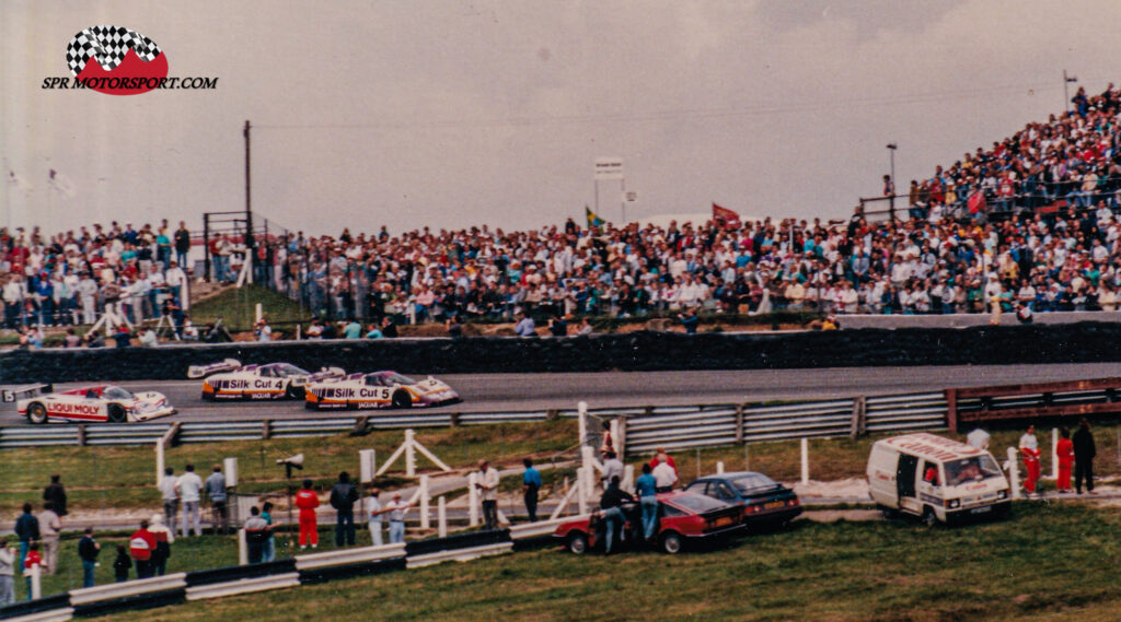 TWR, Silk Cut Jaguar XJR-8 (4,5) / Liqui Moly Equipe/BLR, Porsche 962C GTi (15).