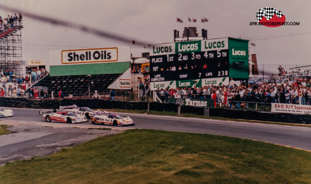 TWR, Silk Cut Jaguar XJR-8 (4,5) / Liqui Moly Equipe/BLR, Porsche 962C GTi (15).