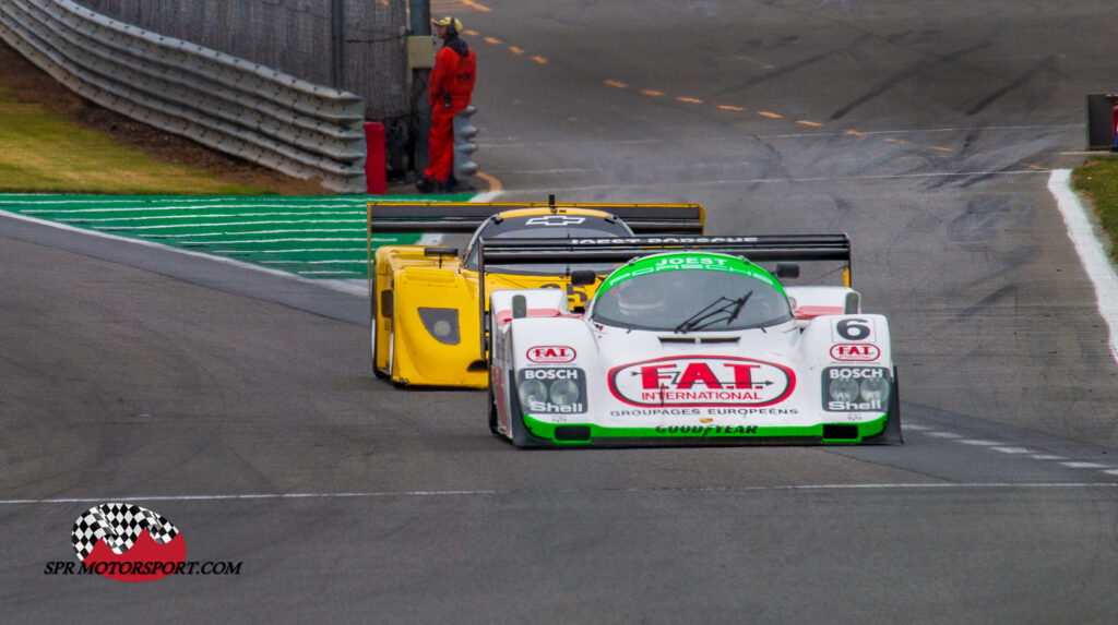 Joest Racing, Porsche 962C (6) / Spice Chevrolet SE89P (65).