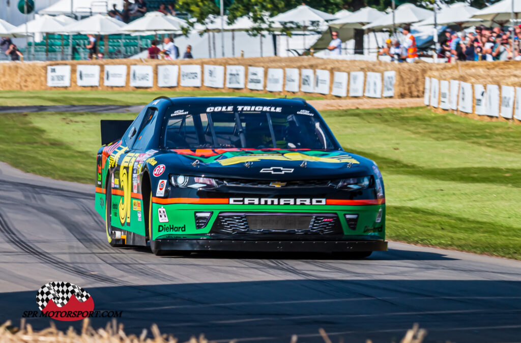 Cole Trickle, Chevrolet Camaro NASCAR.