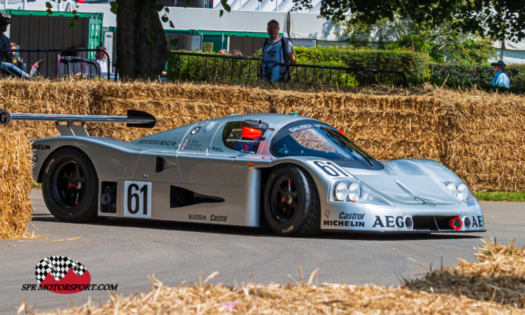 Sauber Mercedes C9, Driven by Kenny Acheson.