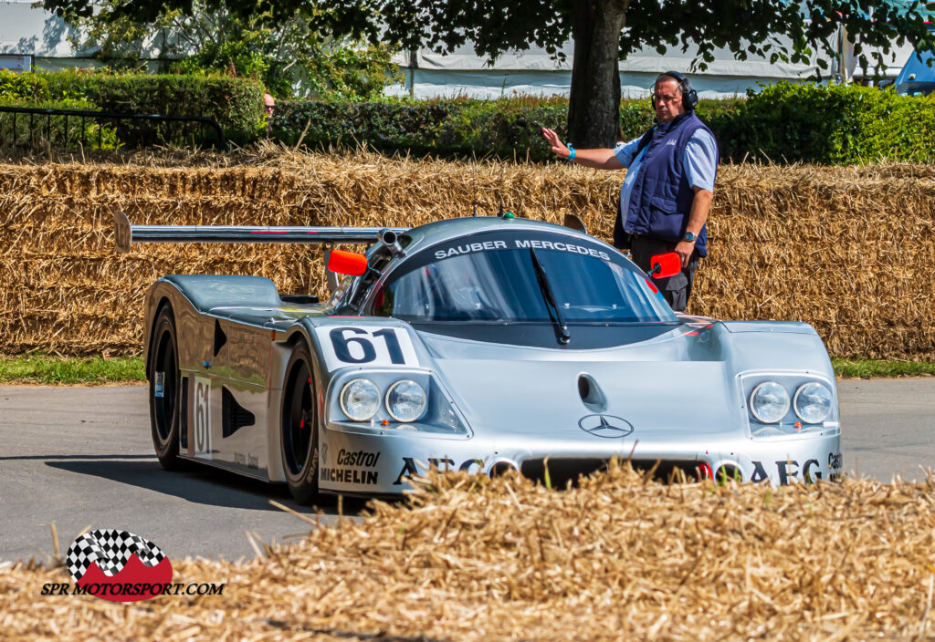 Sauber Mercedes C9, Driven by Kenny Acheson.