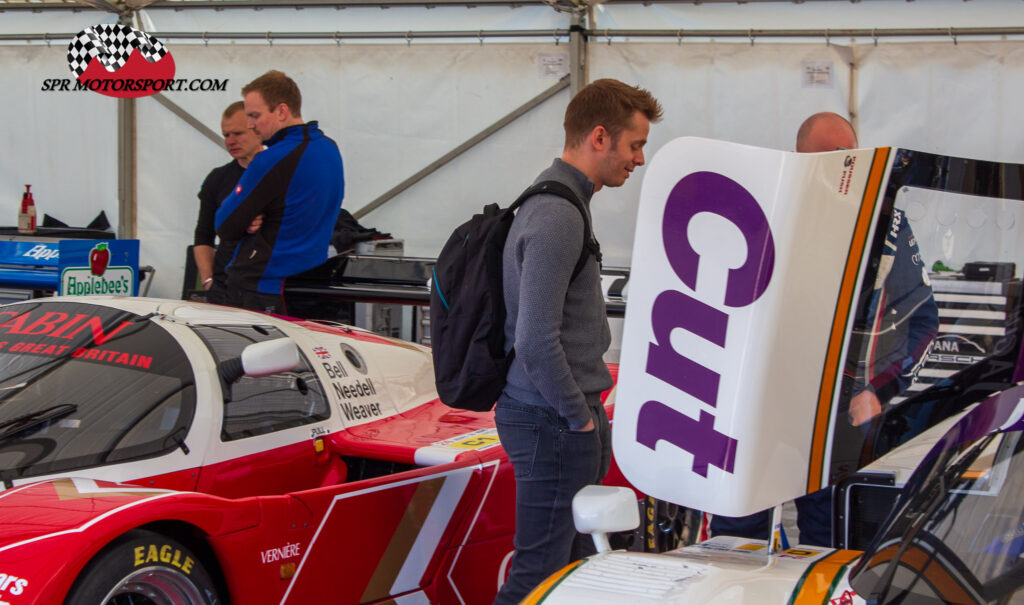 Alex Brundle / TWR, Silk Cut Jaguar XJR-8.