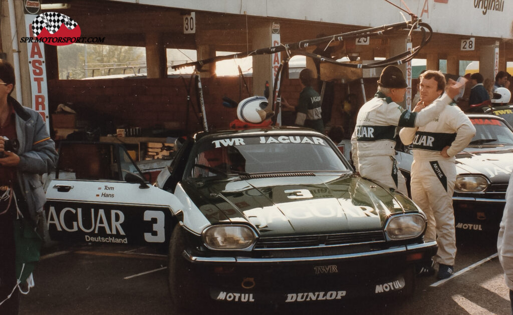 Tom Walkinshaw, Hans Hayer, TWR, Jaguar XJ-S V12.