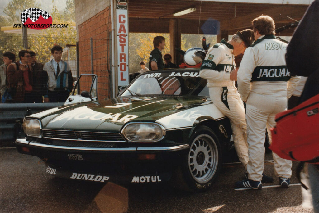 Tom Walkinshaw, Hans Heyer, TWR, Jaguar XJ-S V12.