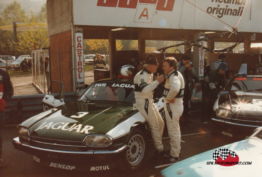 Tom Walkinshaw, Hans Heyer, TWR, Jaguar XJ-S V12.