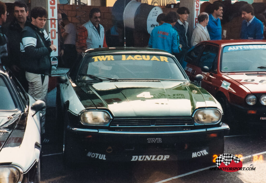 Martin Brundle, TWR, Jaguar XJ-S V12.