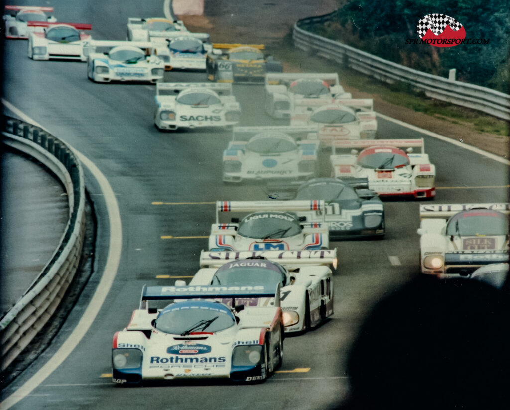 Spa 1000Kms 1986 First Lap.