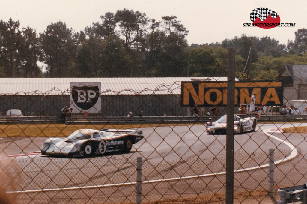 Rothmans Porsche, Porsche 962C (3) / Lancia Martini LC2 (4).