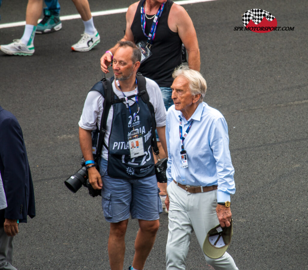 Five Times Le Mans Winner, Derek Bell MBE.