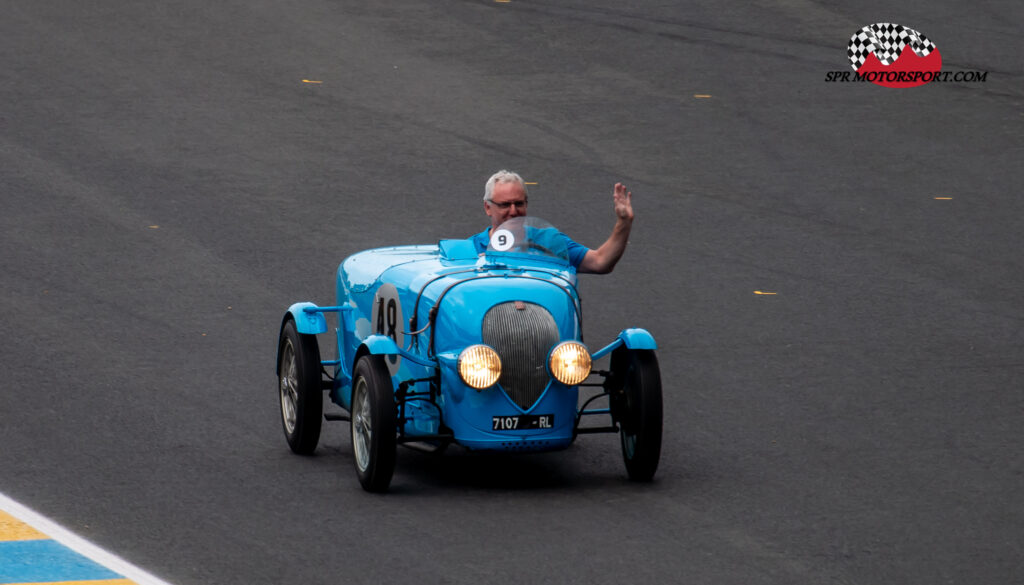 1939, Simca 5 Gordini, Le Mans.