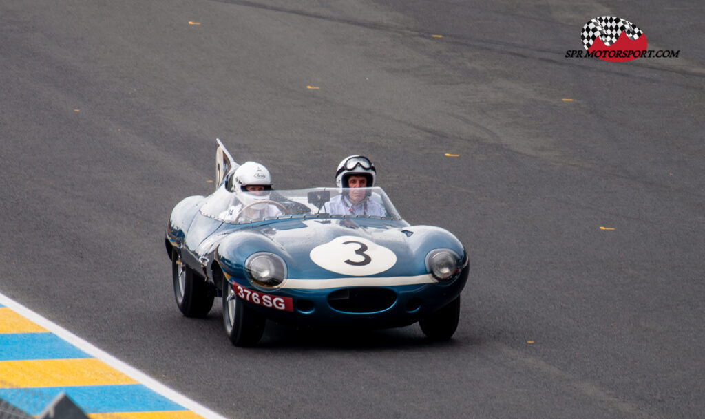 1957, Ecurie Ecosse, Long Nose Jaguar D-Type.