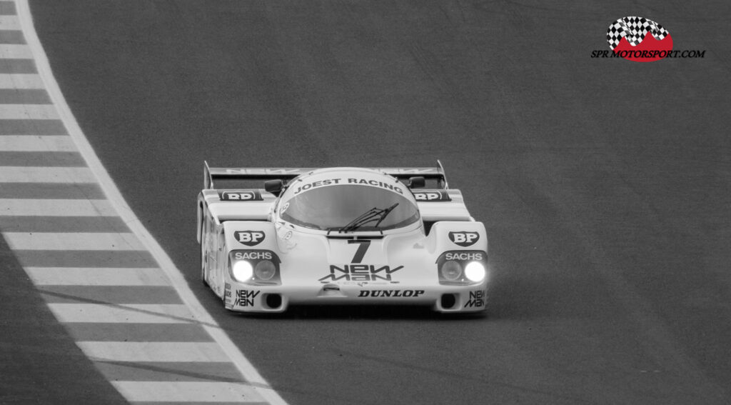 1985, Joest Racing, New Man Porsche 956B.