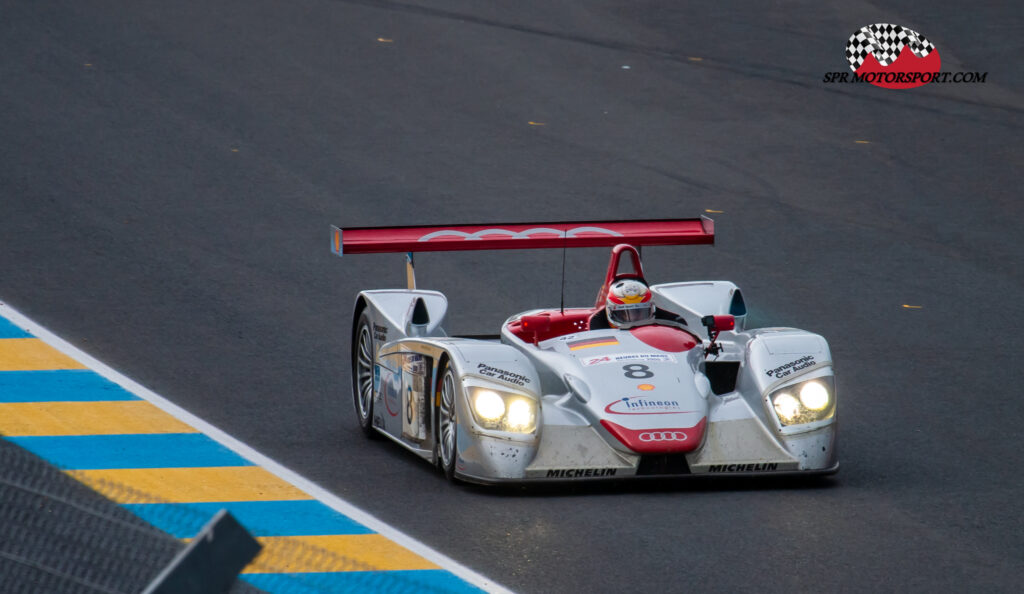 2000, Audi Sport Team Joest, Audi R8, Driven by Tom Kristensen.