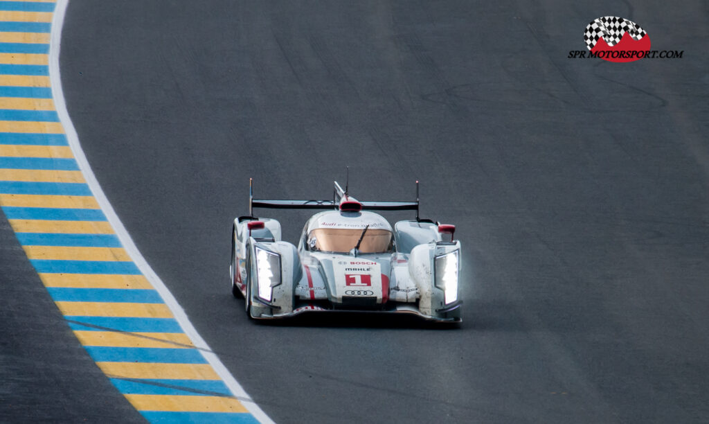 2012, Audi Sport Team Joest, Audi R18 E-Tron Quattro.