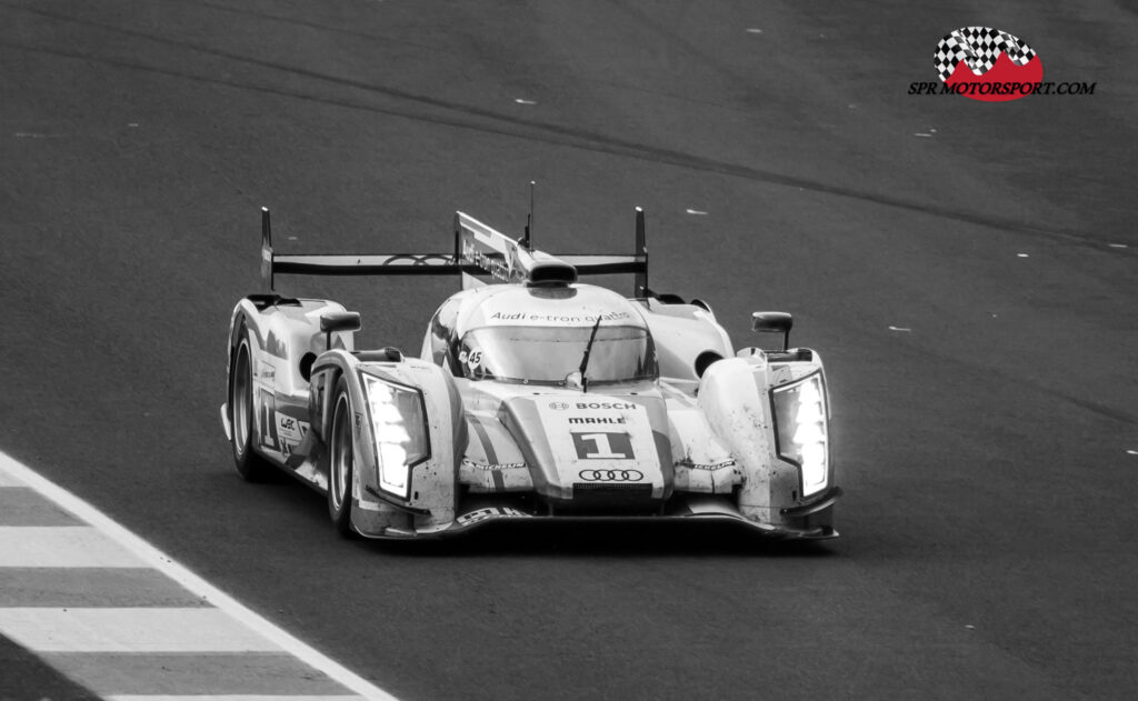 2012, Audi Sport Team Joest, Audi R18 E-Tron Quattro.