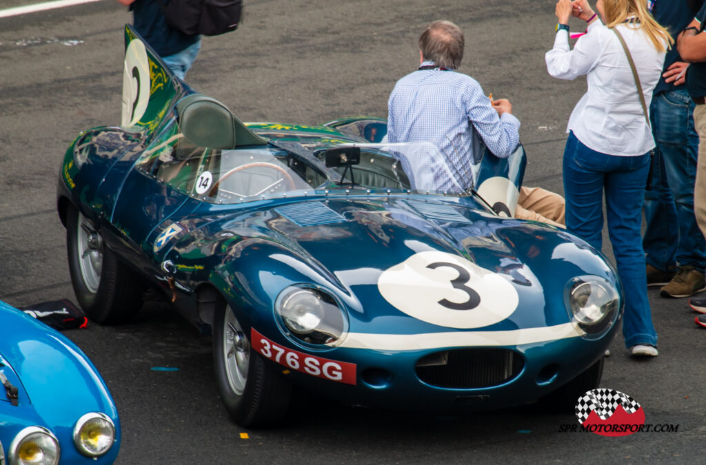 1957, Ecurie Ecosse, Long Nose Jaguar D-Type.