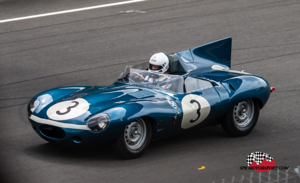 1957, Ecurie Ecosse, Long Nose Jaguar D-Type.