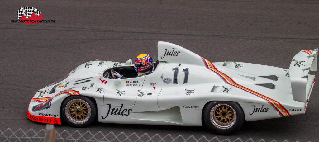 1981, Jules Porsche 936, Driven by Mark Webber.