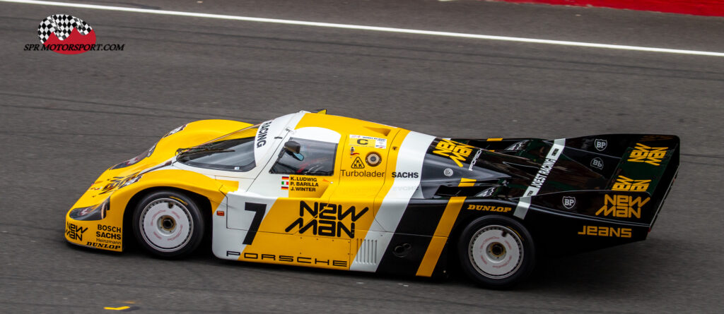 1985, Joest Racing, New Man Porsche 956B.