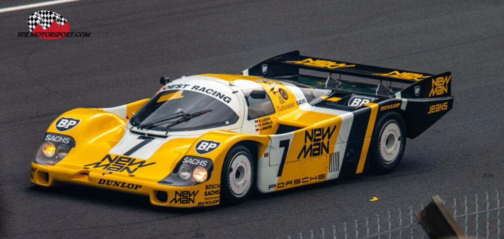 1985, Joest Racing, New Man Porsche 956B.