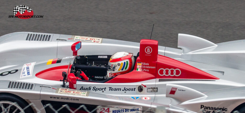 2000, Audi Sport Team Joest, Audi R8, Driven by Tom Kristensen.