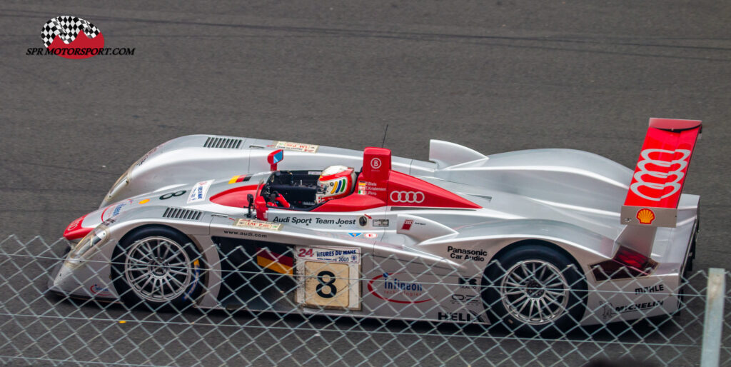 2000, Audi Sport Team Joest, Audi R8, Driven by Tom Kristensen.