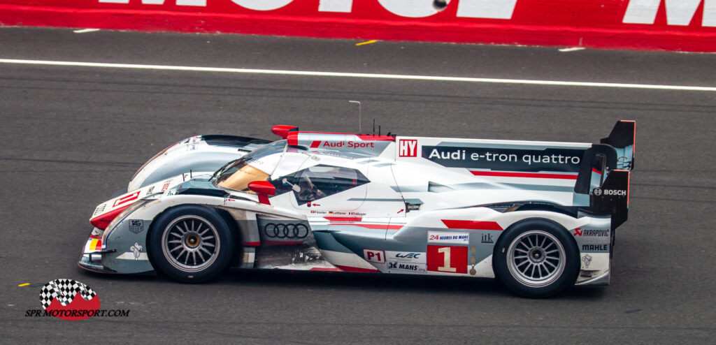 2012, Audi Sport Team Joest, Audi R18 E-Tron Quattro.