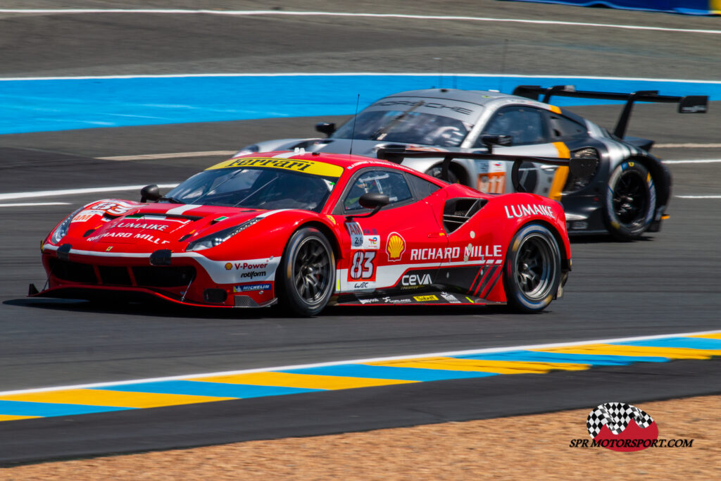 Richard Mille AF Corse, Ferrari 488 GTE Evo (83) / Proton Competition, Porsche 911 RSR-19 (911).