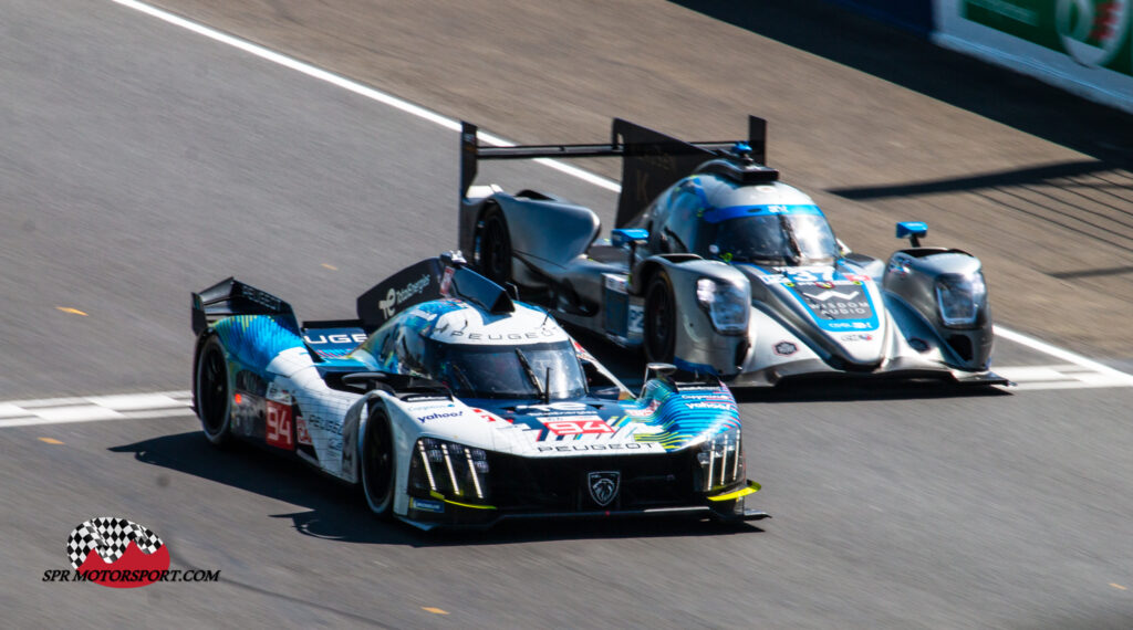 Peugeot Totalenergies, Peugeot 9X8 (94) / Cool Racing, Oreca 07 Gibson (37).