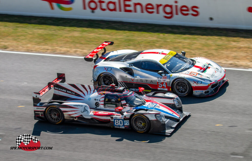 AF Corse, Oreca 07 Gibson (80) / AF Corse, Ferrari 488 GTE Evo (54).