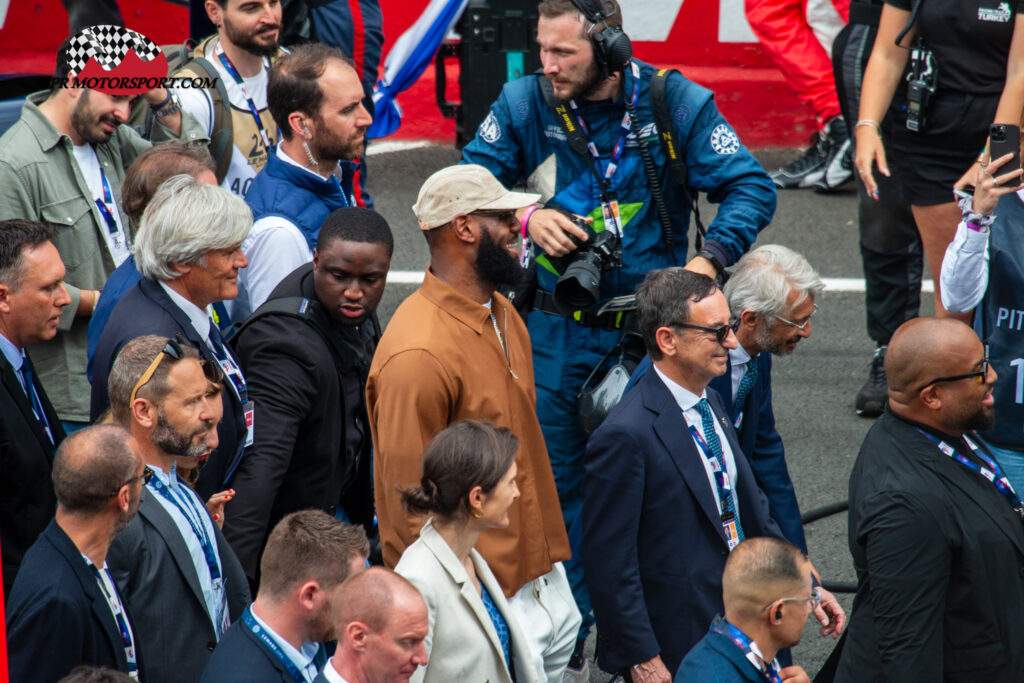 LeBron James / Pierre Fillon, President of the ACO.