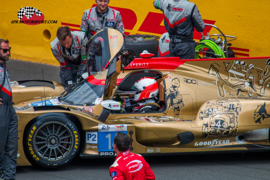 Mathias Beche,  Nielsen Racing, Oreca 07 Gibson #14.