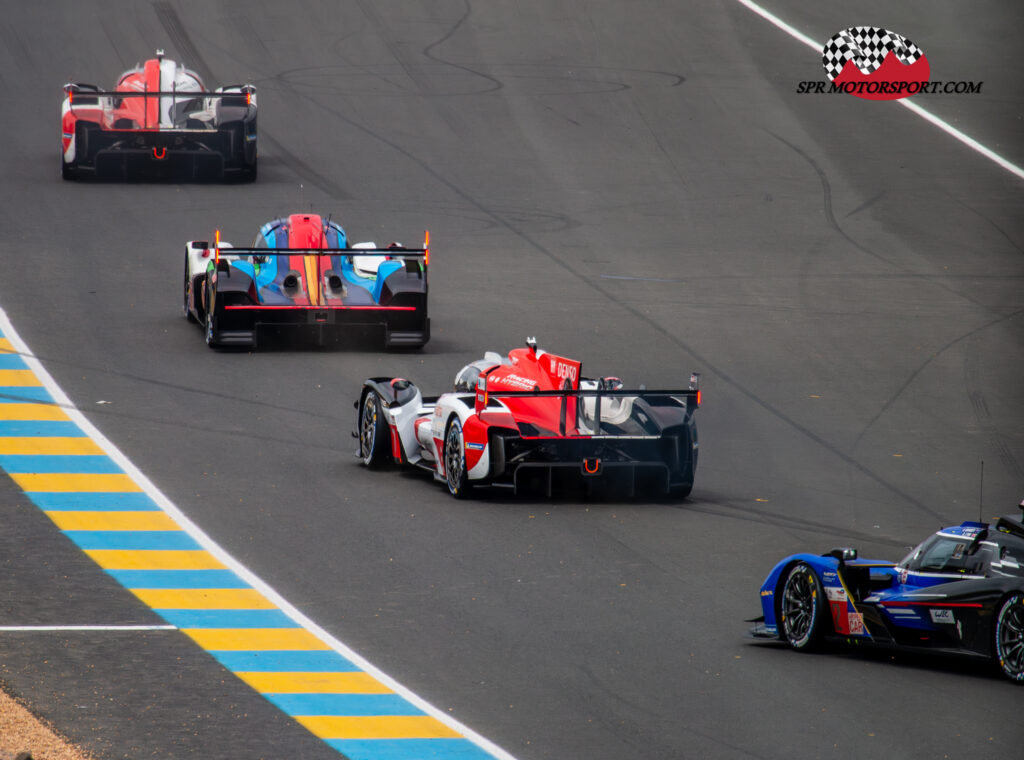 Toyota Gazoo Racing, Toyota GR010-Hybrid / Porsche Penske Motorsports, Porsche 963 / Toyota Gazoo Racing, Toyota GR010-Hybrid.