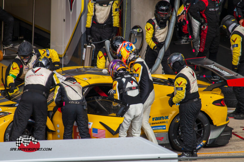 Ben Keating and Nicolas Varrone, Corvette Racing, Corvette C8.R #33.