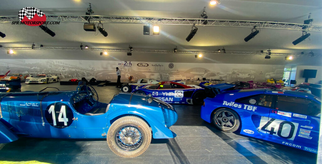 1936, Delahaye 135 S by Pourtout  / 1993, Venturi 600S-LM.