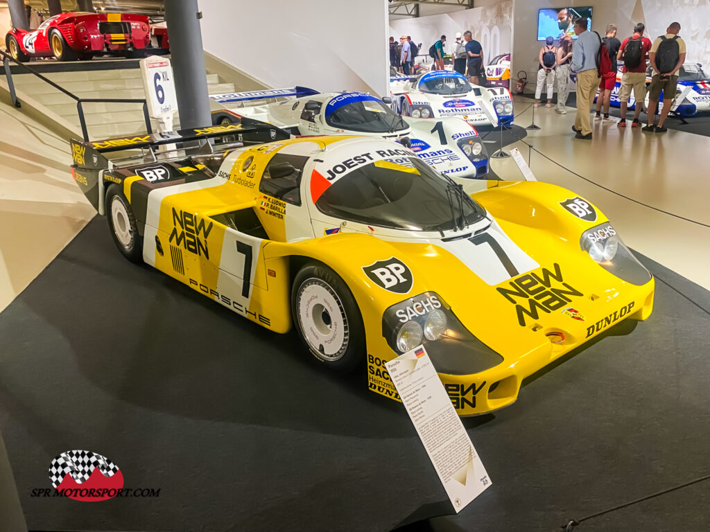 Joest Racing, New Man Porsche 956B.