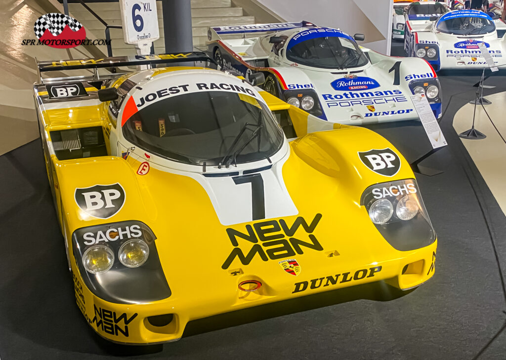 Joest Racing, New Man Porsche 956B.