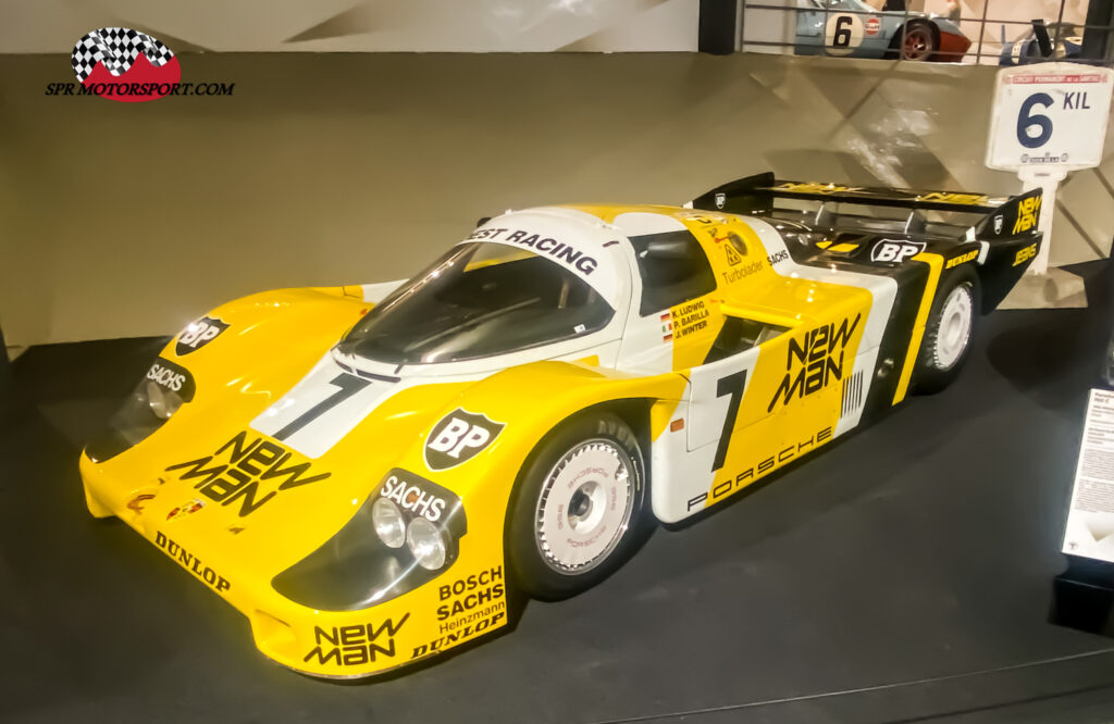 Joest Racing, New Man Porsche 956B.