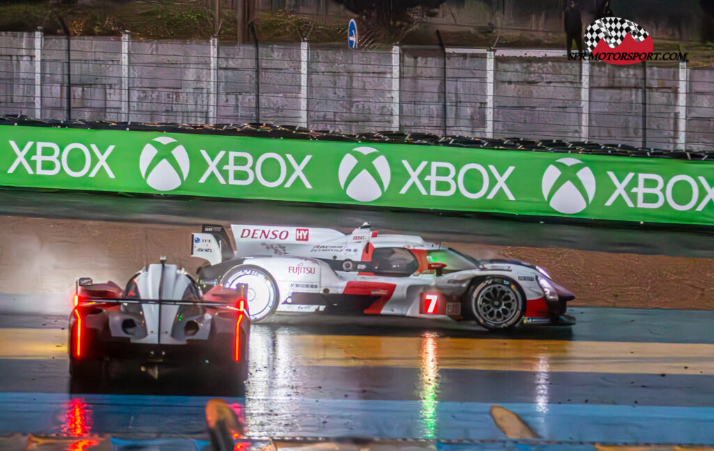 Cadillac Racing, Cadillac V-Series R (311) / Toyota Gazoo Racing, Toyota GR010 Hybrid (7).