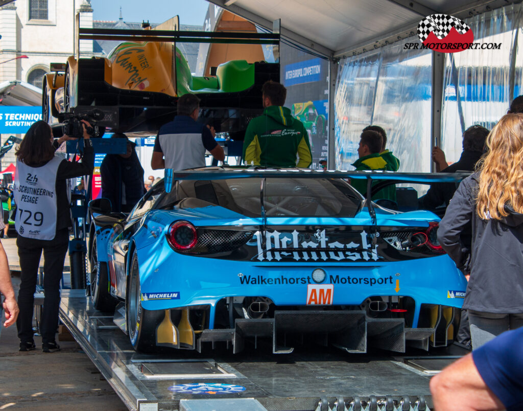 Walkenhorst Motorsport, Ferrari 488 GTE Evo (100) / Inter Europol Competition, Oreca 07 Gibson (34).