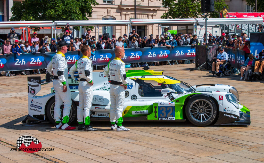 Mark Kvamme, Jan Magnussen, Anders Fjordbach, Inter Europol Competition, Oreca 07 Gibson #32.