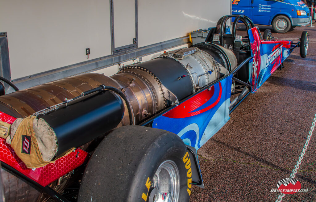 Spiderman Jet Dragster.