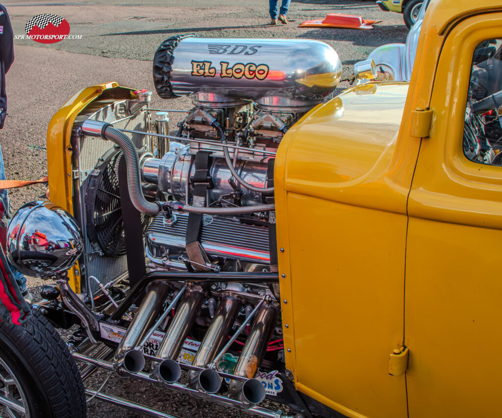 Supercharged Pick Up Truck.