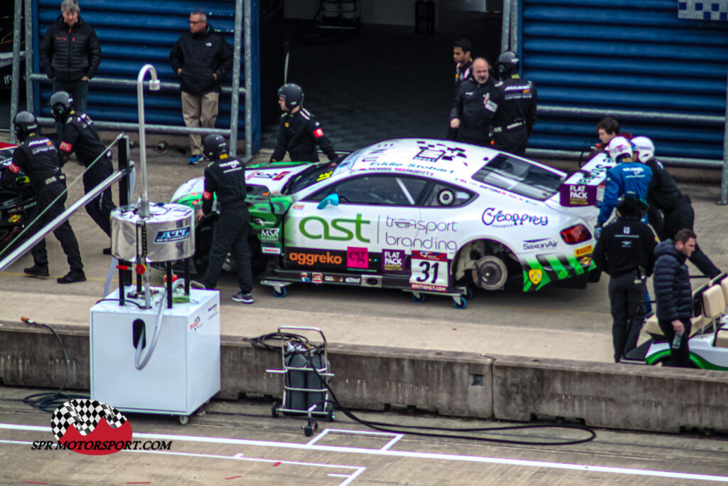 Team Parker Racing,  Bentley Continental GT3.