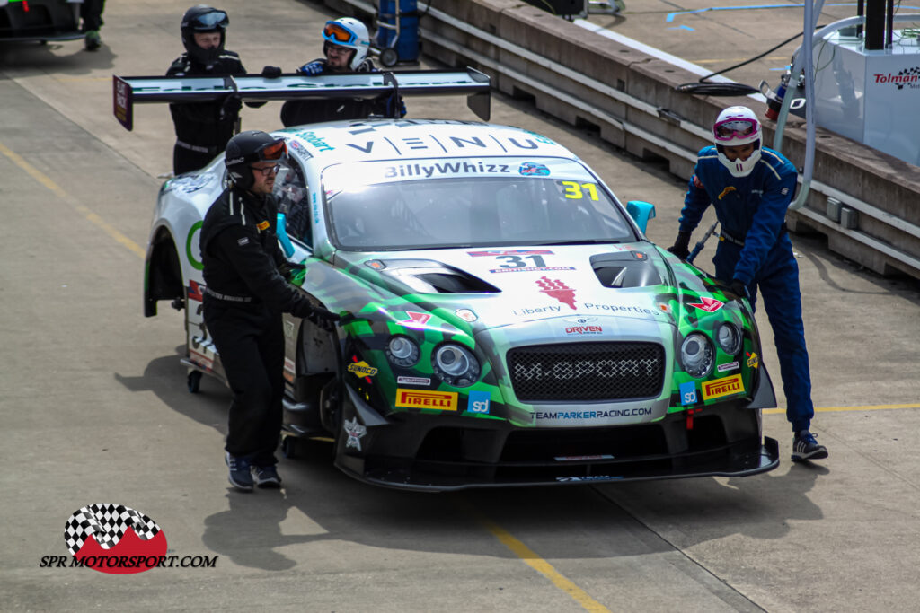 Team Parker Racing,  Bentley Continental GT3.