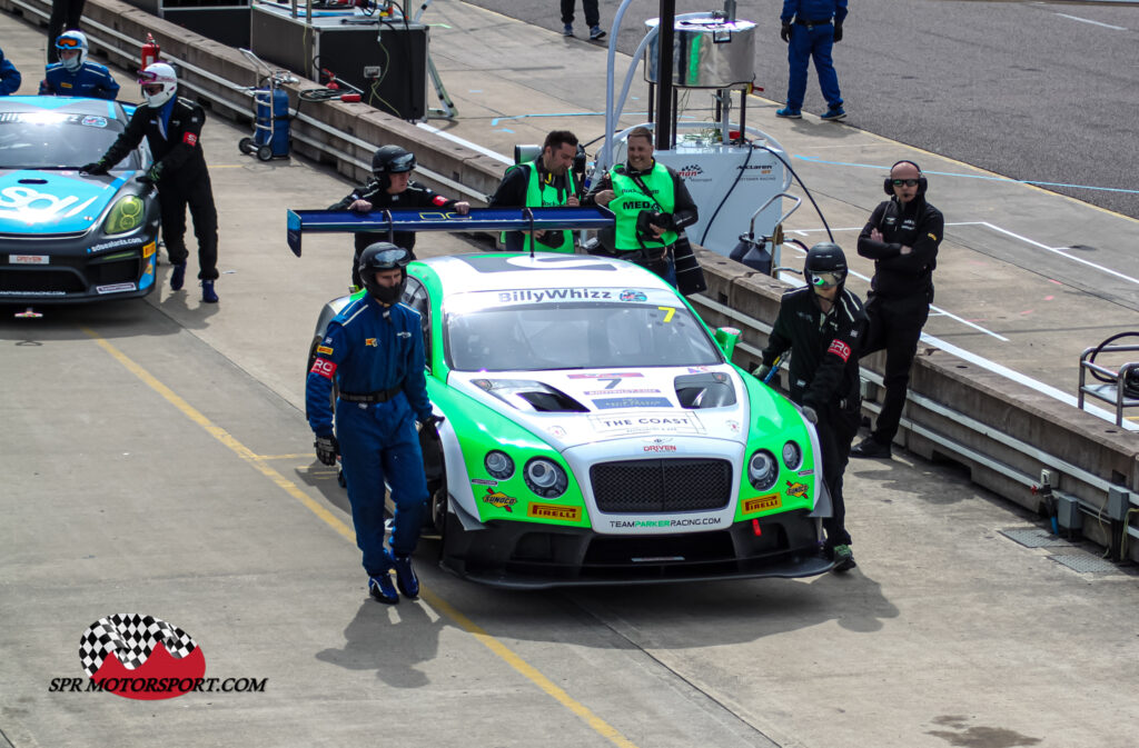 Team Parker Racing,  Bentley Continental GT3.